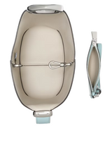 Kate Spade Halo Leather and Suede Mini Bucket Handbag