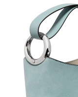 Kate Spade Halo Leather and Suede Mini Bucket Handbag