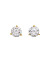 Kate Spade Brilliant Statements Trio Prong Stud Earrings
