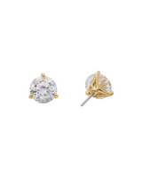 Kate Spade Brilliant Statements Trio Prong Stud Earrings