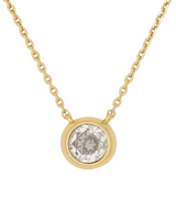 Kate Spade Molten Glass Round Stone Pendant Necklace