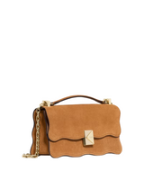 Kate Spade Deco Wavy Suede Mini Convertible Shoulder Handbag