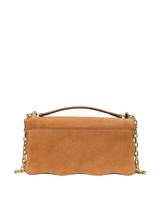 Kate Spade Deco Wavy Suede Mini Convertible Shoulder Handbag