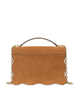 Kate Spade Deco Wavy Suede Convertible Shoulder Handbag