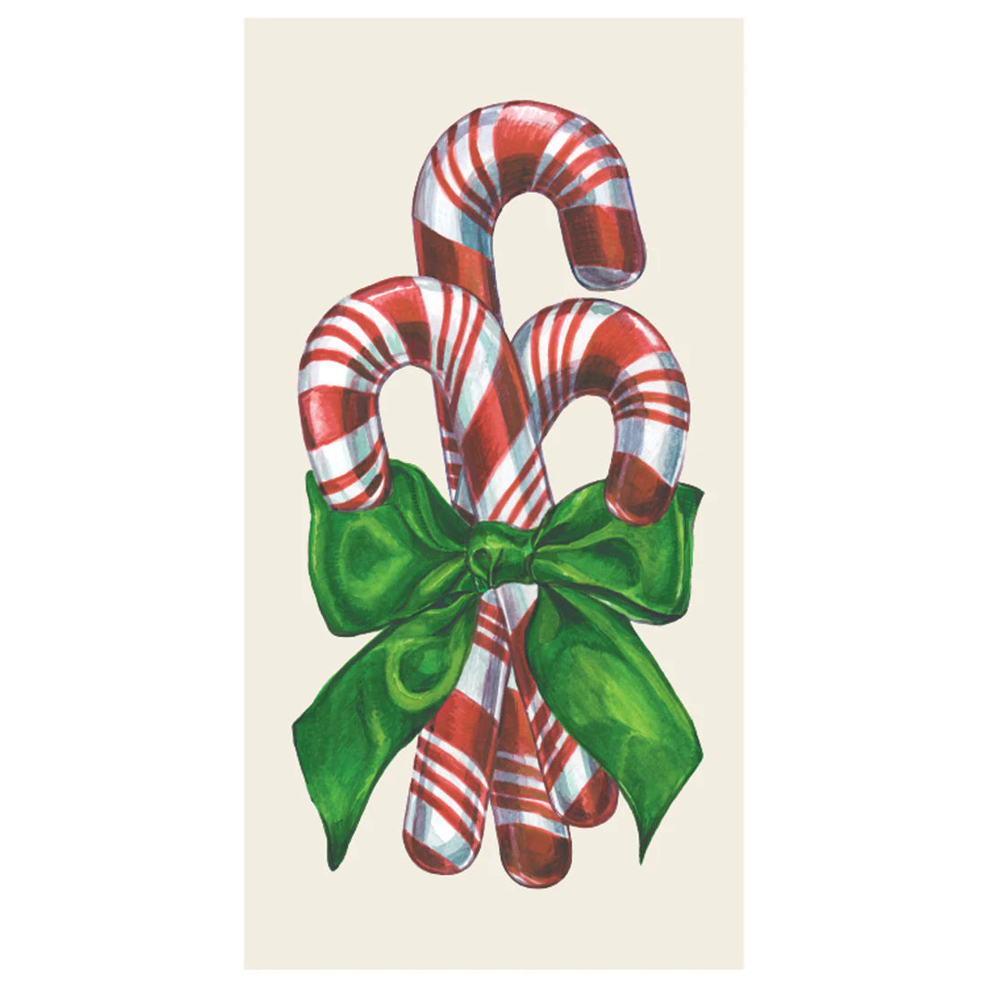 Hester & Cook Candy Cane Napkins