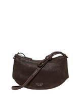 Kate Spade Loop Dot Printed Suede Crossbody Handbag