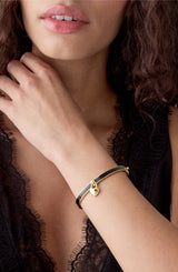 Kate Spade Black Heart Bangle Bracelet