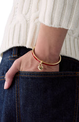 Kate Spade Red Heart Bangled Bracelet