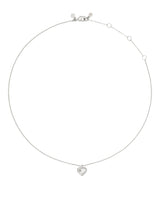 Kate Spade Silver Heart Pendant Necklace