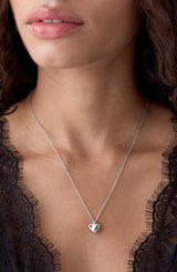 Kate Spade Silver Heart Pendant Necklace