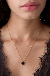 Kate Spade Black Heart Pendant Necklace