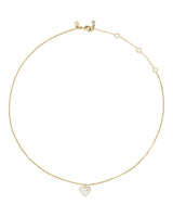 Kate Spade White Heart Pendant Necklace