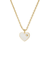 Kate Spade White Heart Pendant Necklace