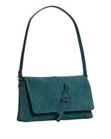Kate Spade Loop Suede Small Flap Shoulder Handbag
