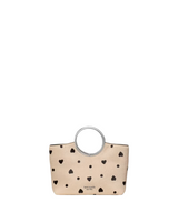Kate Spade Halo Heart Dot Printed Mini Clutch