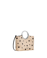 Kate Spade Halo Heart Dot Printed Mini Clutch
