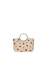 Kate Spade Halo Heart Dot Printed Mini Clutch