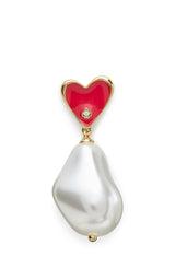 Kate Spade Love Notes Pearl Drop Earrings
