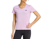 adidas Womens Workout Essentials V-Neck Short Sleeve T-Shirt