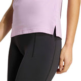 adidas Womens Workout Essentials V-Neck Short Sleeve T-Shirt