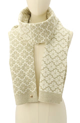 Kate Spade Spade Flower Tonal Scarf