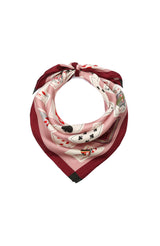 Kate Spade Playing Cards Silk Square Scarf