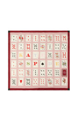 Kate Spade Playing Cards Silk Square Scarf