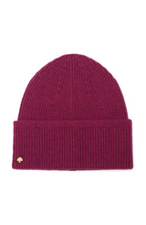Kate Spade Womens Spade Cuff Beanie Hat