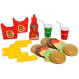 Toy Chef Burger And Fries Play Set