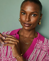 Kendra Scott Lyle Snake Short Pendant Necklace - Gold-Plated