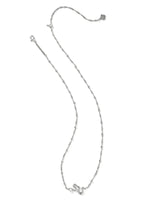 Kendra Scott Lyle Snake Short Pendant Necklace - Silver-Plated