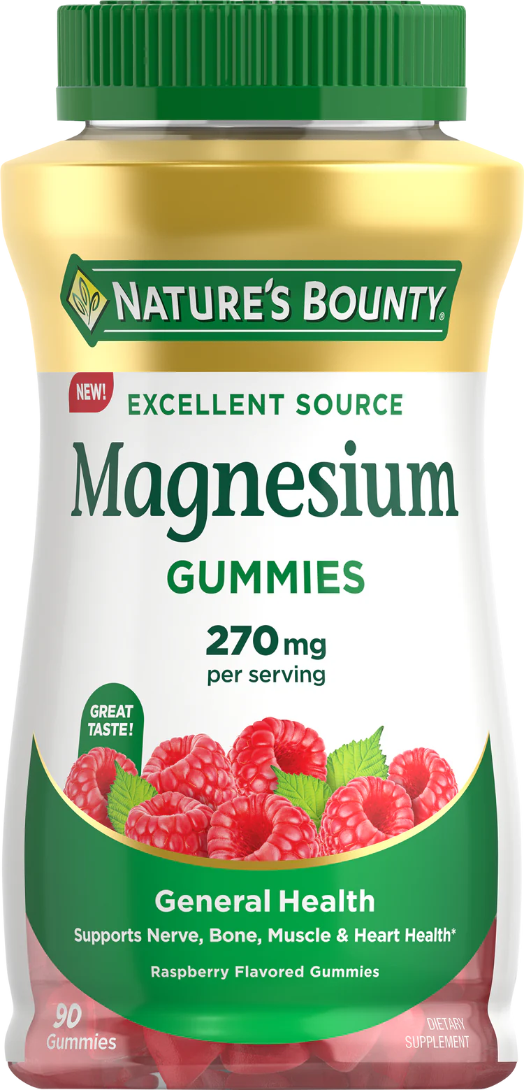 Nature's Bounty Magnesium Gummies - 270mg - 90 Count