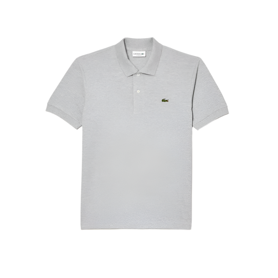 Lacoste Mens Classic Fit Heathered Short Sleeve Polo Shirt – ShopCGX