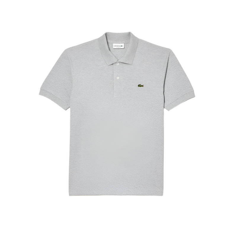 Lacoste Mens Classic Fit Heathered Short Sleeve Polo Shirt