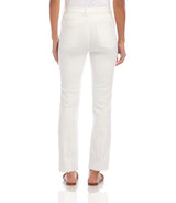 Karen Kane Womens Raw Hem Straight Jeans