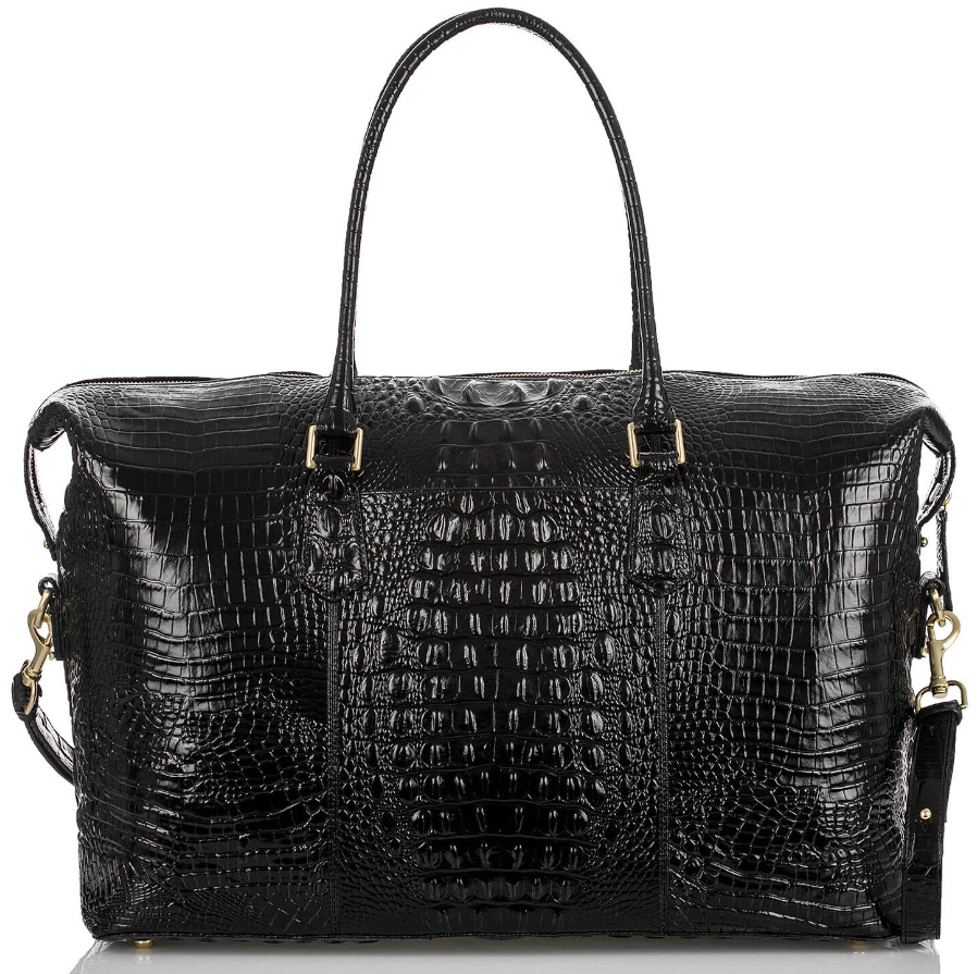 brahmin travel collection wheeled carry-on duffel bag BRAHMIN Duxbury Weekender Travel Handbag – ShopCGX