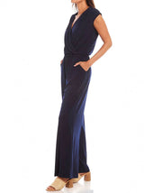 Karen Kane Womens Sleeveless Travel Jersey Jumpsuit