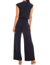 Karen Kane Womens Sleeveless Travel Jersey Jumpsuit