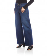 Karen Kane Womens Lauren Patch Pocket Jeans
