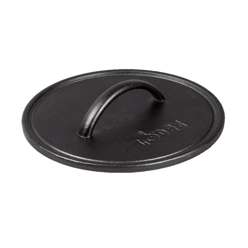 Lodge 8" Round Seasoned Cast Iron Grill Press