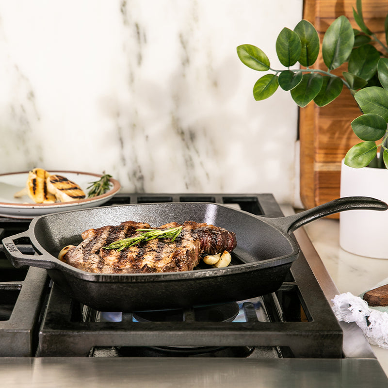 Lodge 10.5" Square Cast Iron Grill Pan