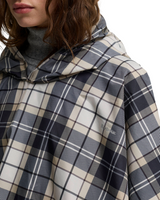 Barbour Womens Portree Tartan Showerproof Poncho