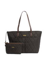 Barbour Quilted Tote Handbag