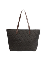 Barbour Quilted Tote Handbag