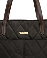 Barbour Quilted Tote Handbag