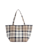 Barbour Layla Tartan Large Tote Handbag