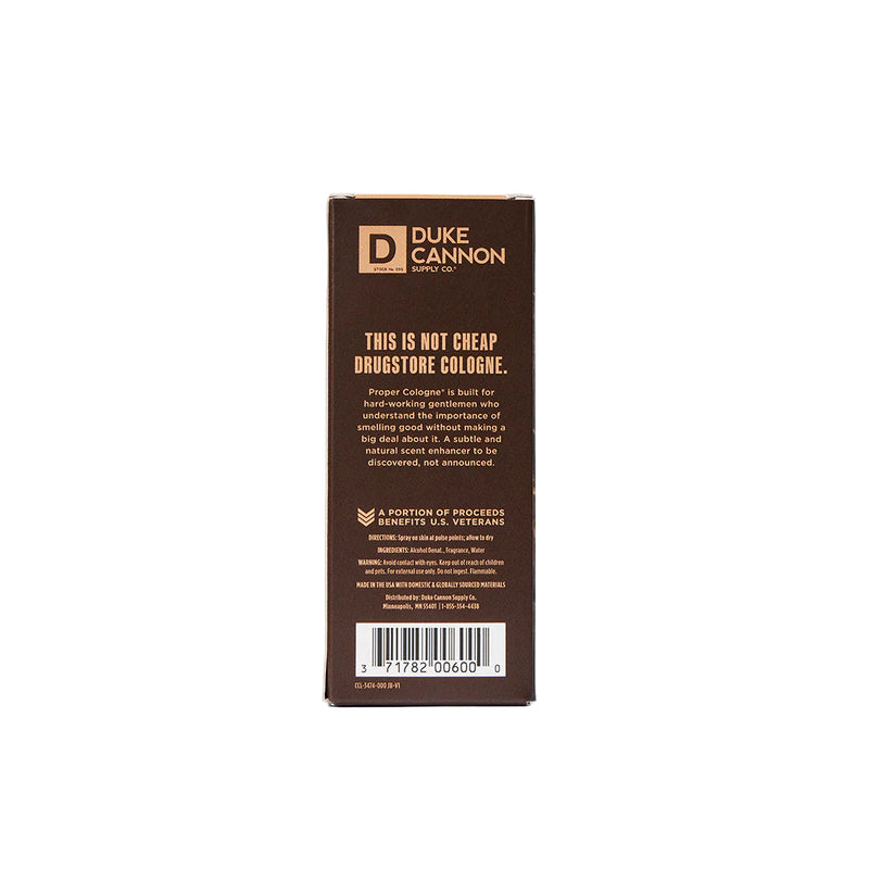 Duke Cannon Supply Co. Proper Cologne - Palomino