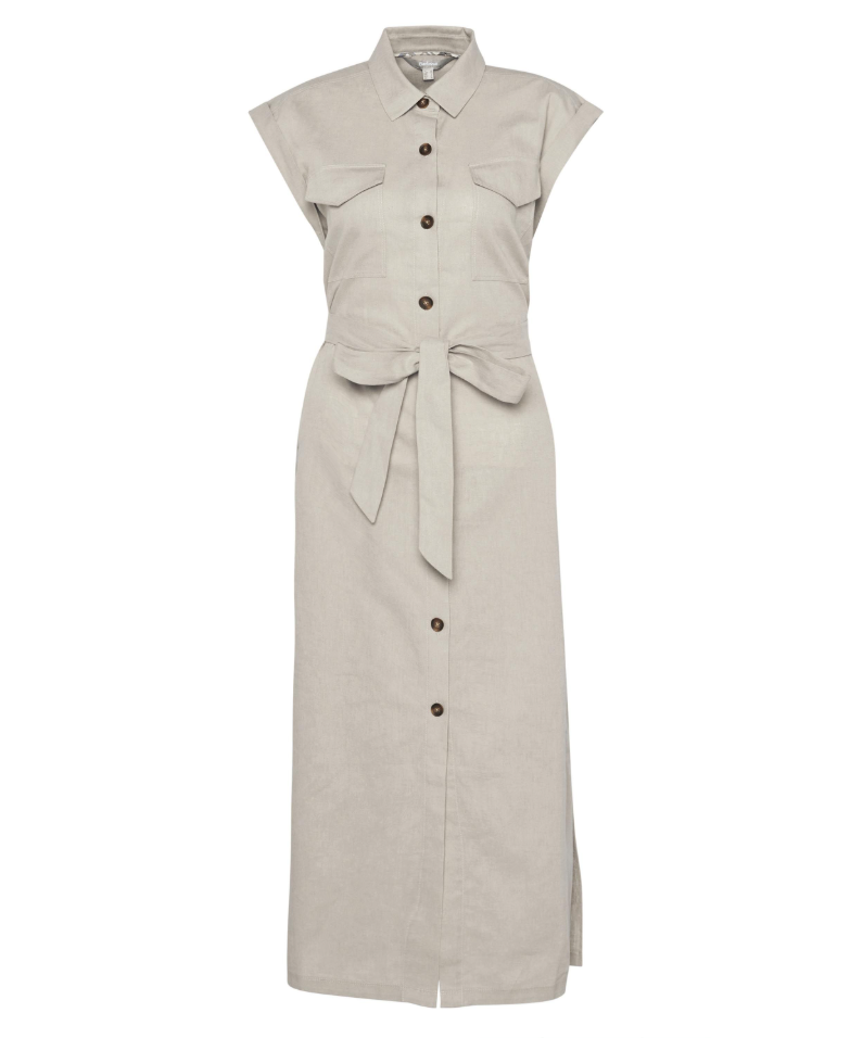 barbour maxi dress Barbour CLAUDIA MAXI DRESS - Shirt dress - multi/multi-coloured