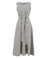 Barbour Womens Inez Striped Midi Dress