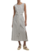 Barbour Womens Inez Striped Midi Dress